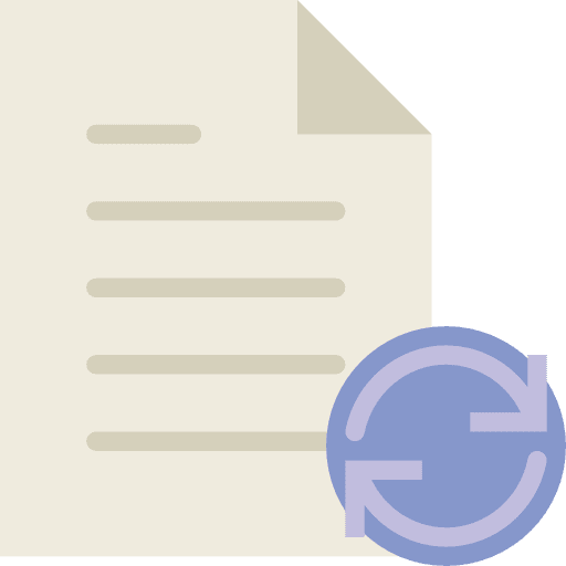 File interface refresh archive icon