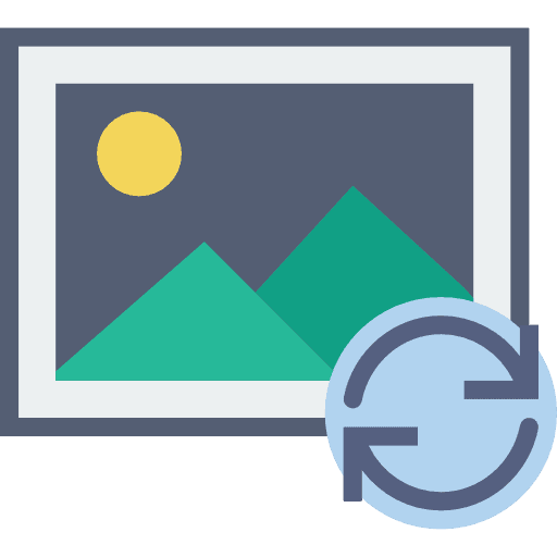 Image interface image landscape icon