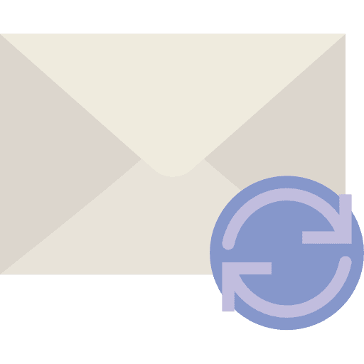 Mail interface envelope mail icon