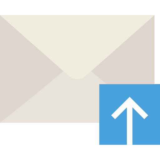Mail interface mail note icon