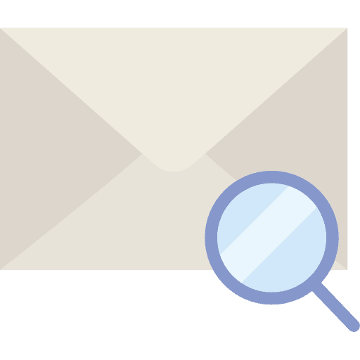 Mail interface mail note icon