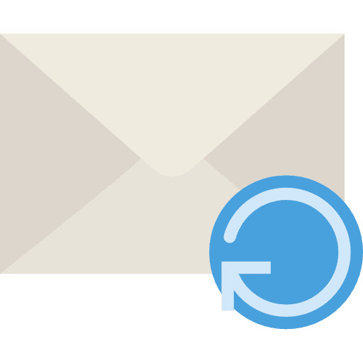 Mail message interface envelope icon
