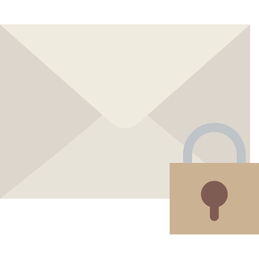 Mail note envelope message icon