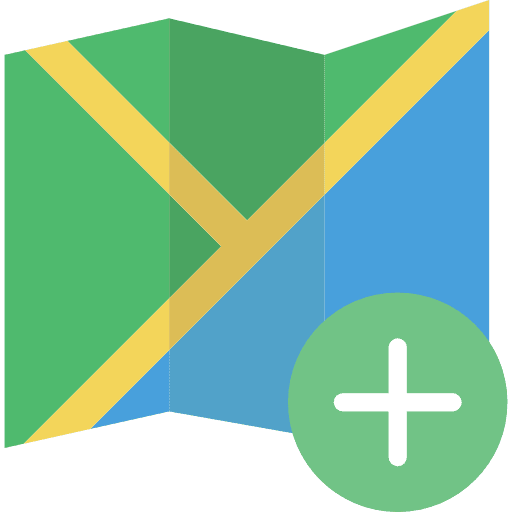 Map location maps and flags interface icon