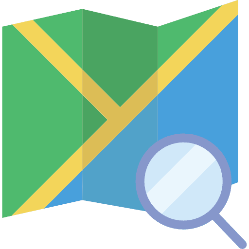 Map map location orientation icon