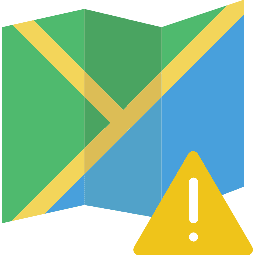 Map maps and flags interface location icon