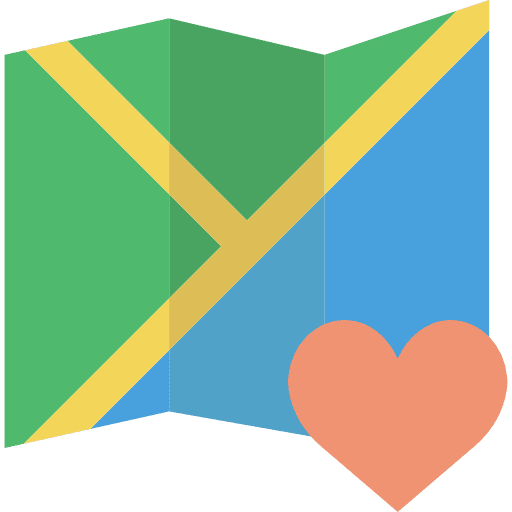 Map position geography location icon