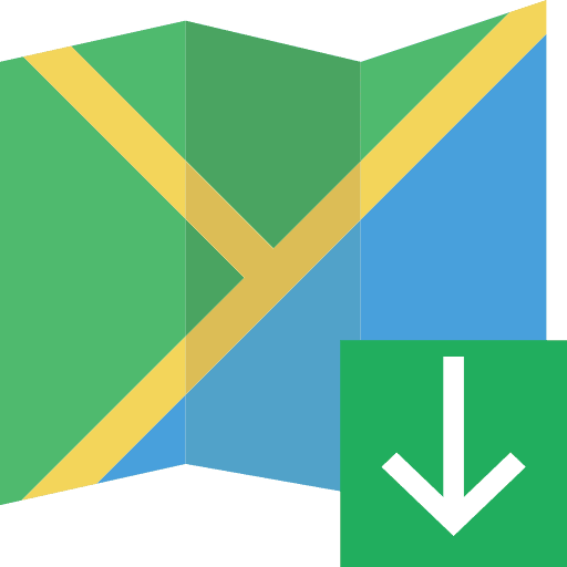 Map geography maps and flags interface icon