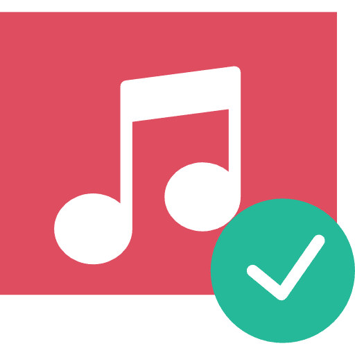 Music player music player music quaver icon