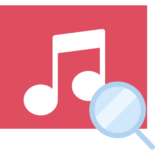 Music player musical note quaver song icon