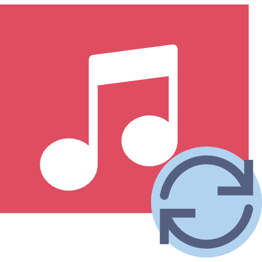 Music player interface music player song icon