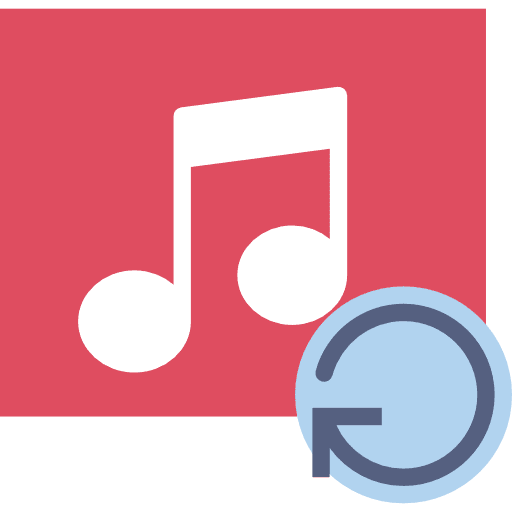 Music player music quaver musical note icon