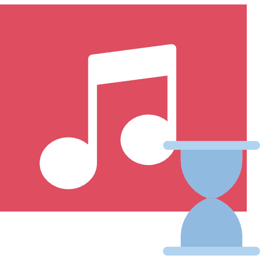Music player musical note music player song icon