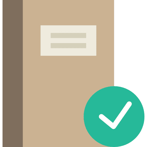 Notebook address book interface business icon