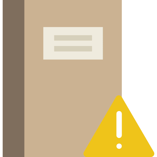 Notebook agenda interface bookmark icon