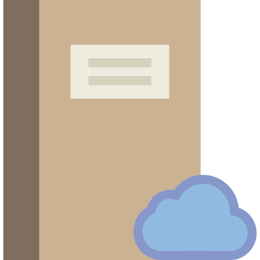 Notebook notebook agenda bookmark icon