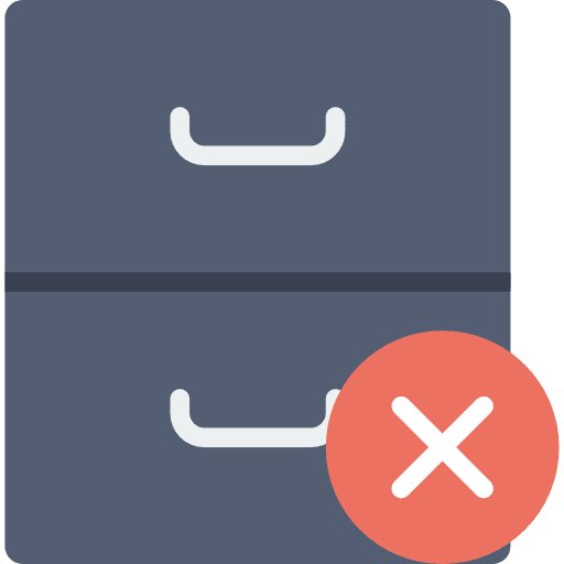 Archive office material archive file icon