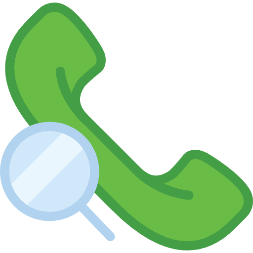 Phone call communication technology interface icon