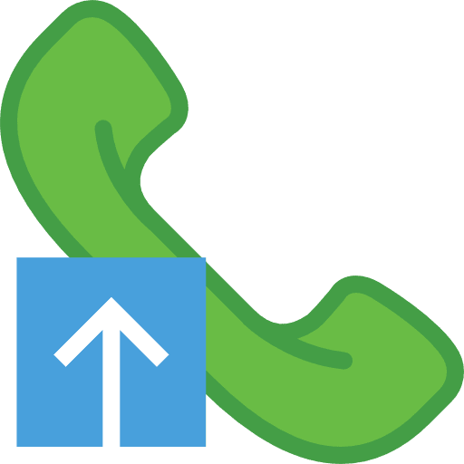 Phone call conversation communication telephone icon