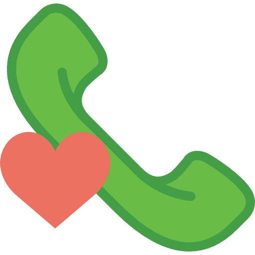 Phone call technology interface telephone icon