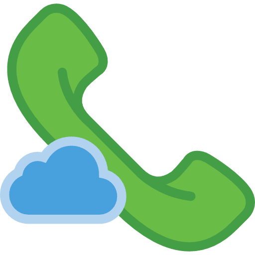 Phone call technology telephone communication icon