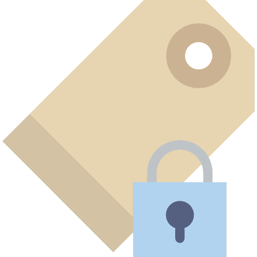 Price tag label ecommerce shopping icon