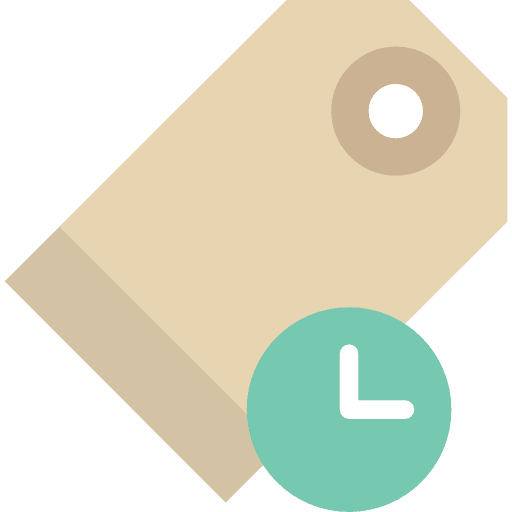 Price tag shopping label ecommerce icon