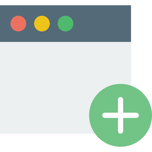 Browser interface internet computing icon