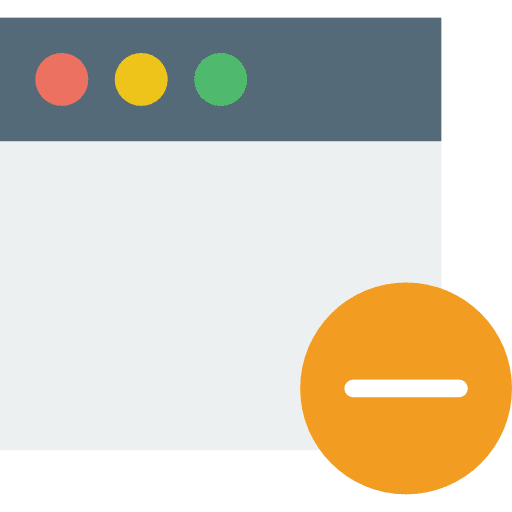 Browser internet interface browser icon