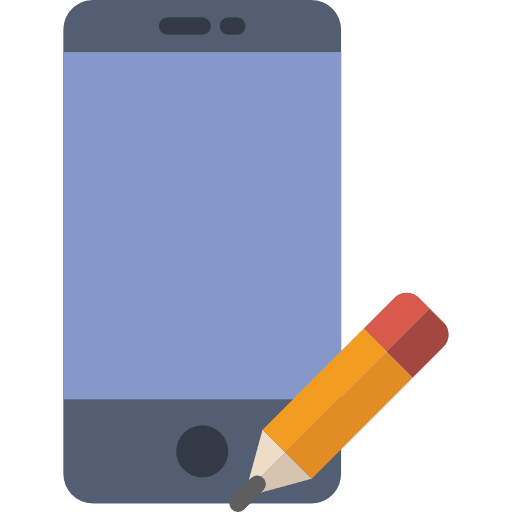 Smartphone iphone mobile phone interface icon