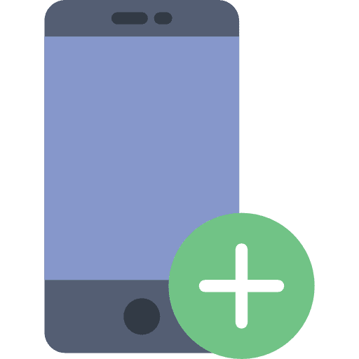 Smartphone phone set iphone mobile phone icon