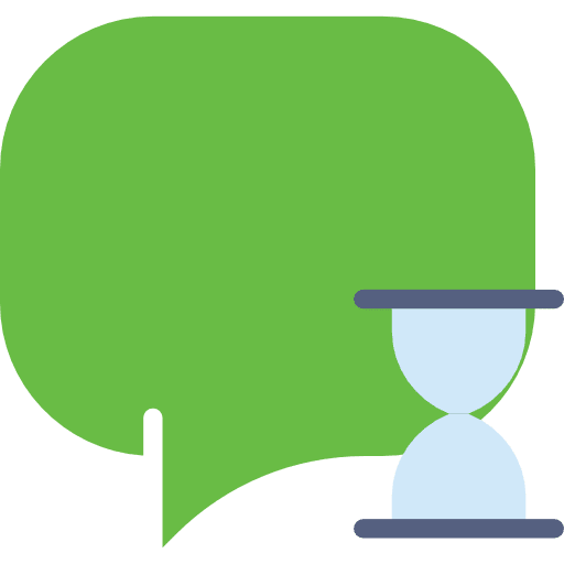 Speech bubble interface message conversation icon