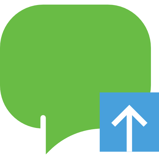 Speech bubble message speech balloon chatting icon