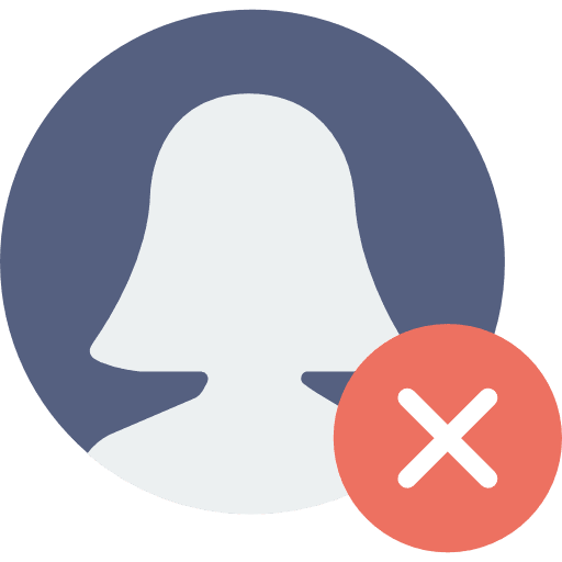 User social media profile avatar icon