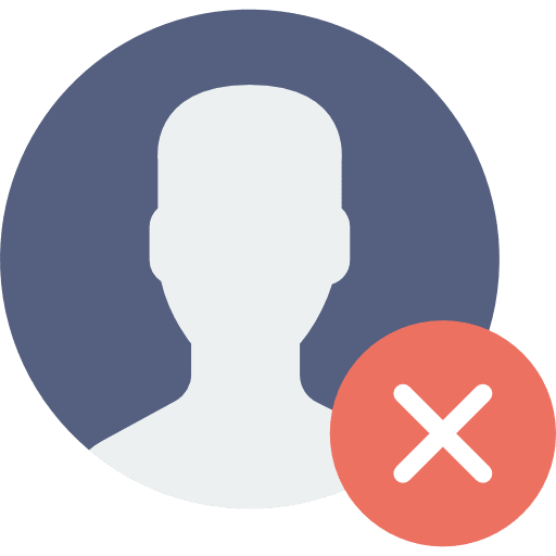 User avatar social network interface icon