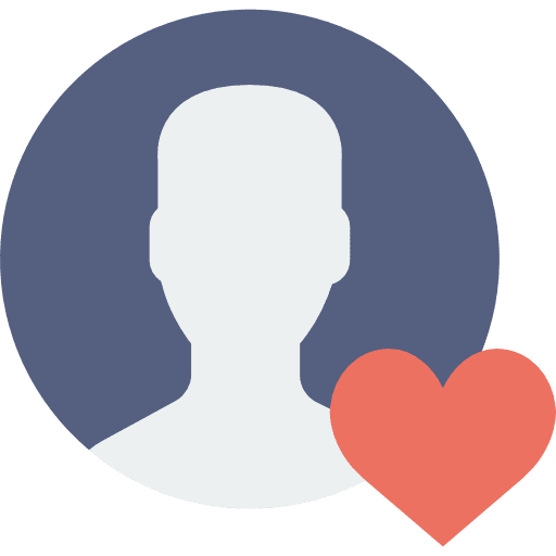 User social media avatar interface icon