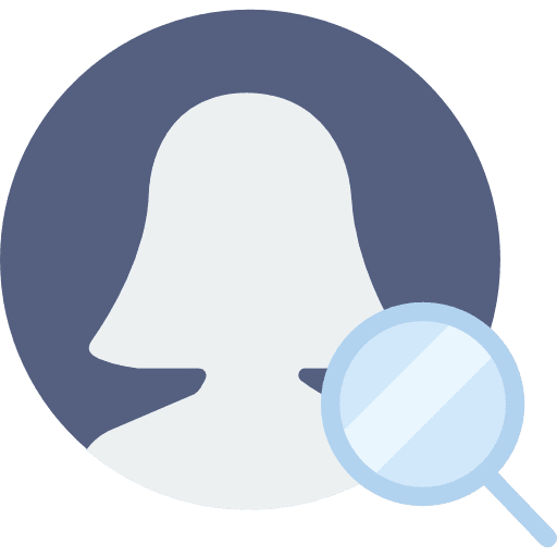 User social media profile user icon