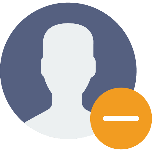 User social network avatar interface icon