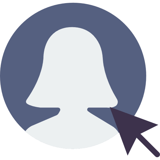 User user social media profile icon
