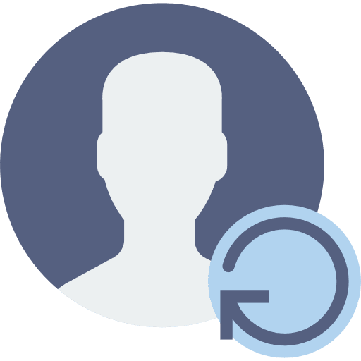 User social media avatar interface icon
