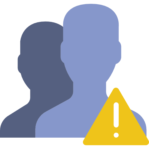 User social media profile user icon