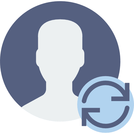 User social media social network avatar icon