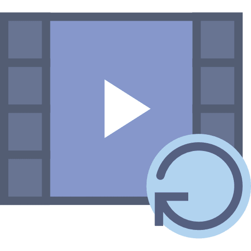 Video player interface multimedia option multimedia icon
