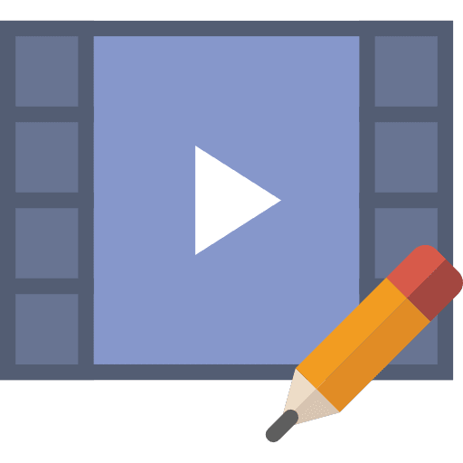 Video player play button interface multimedia option icon