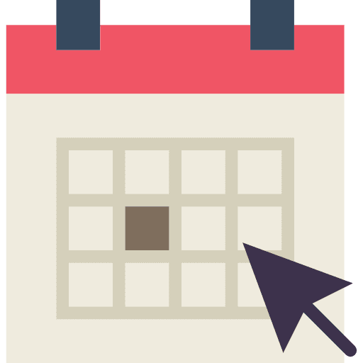 Calendar data picker interface calendary icon