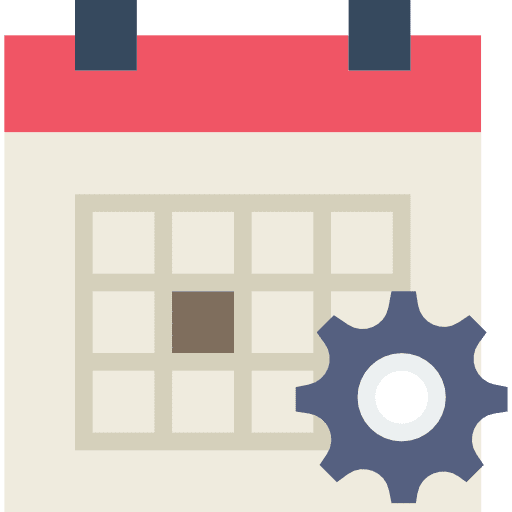 Calendar date data picker schedule icon