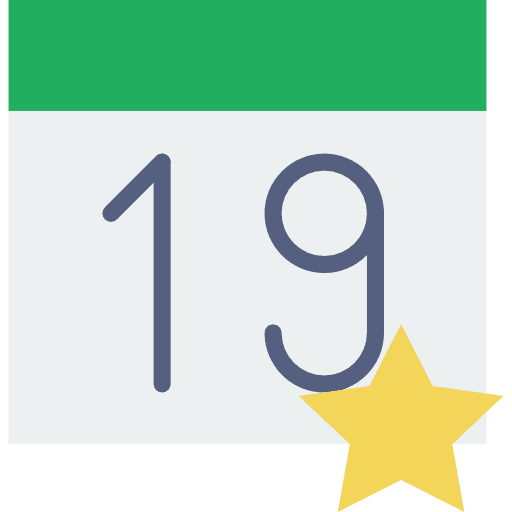 Calendar calendar administration interface icon