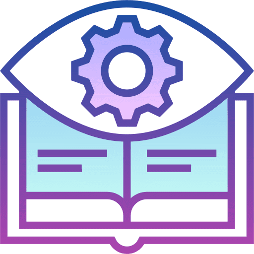 Reading book library literature icon