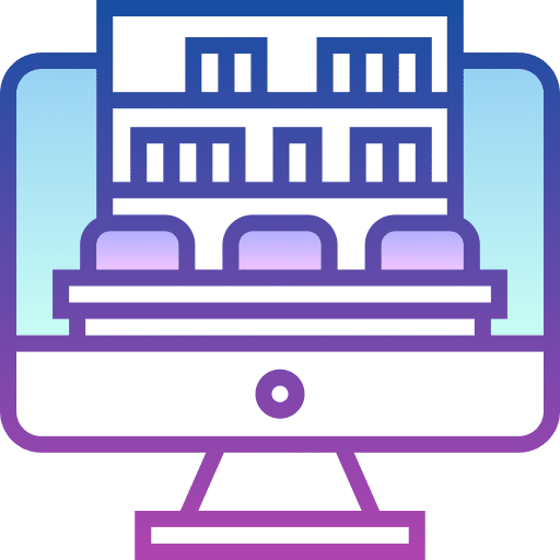 Online library electronics online learning read icon