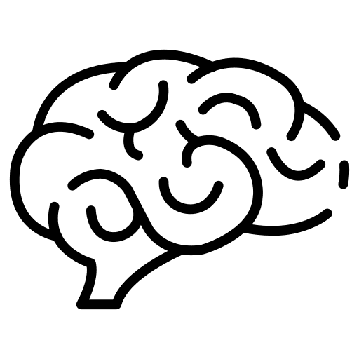 Brain organ idea brain icon